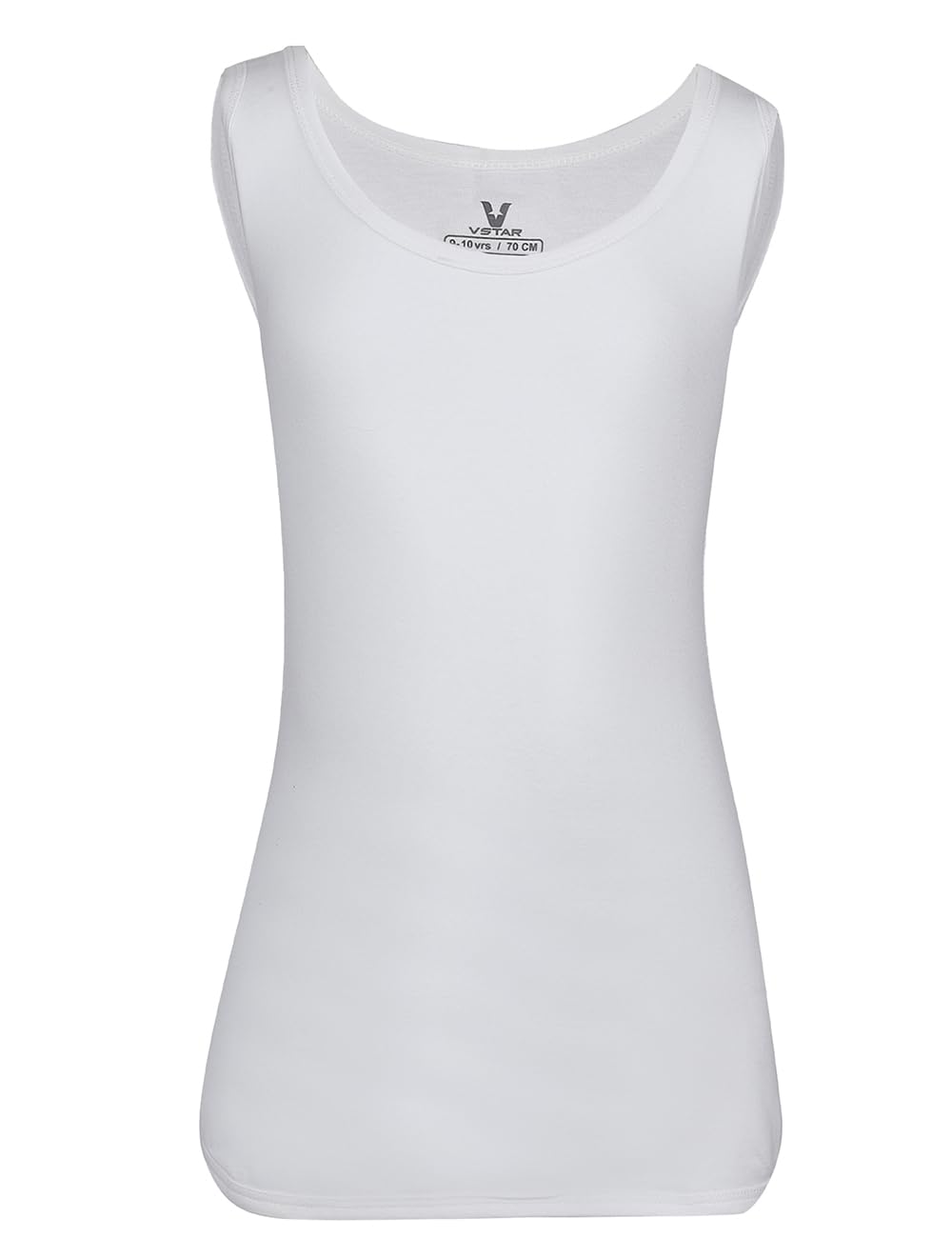 vstar Cotton Long Length Camisole with Side Slits-picture-2