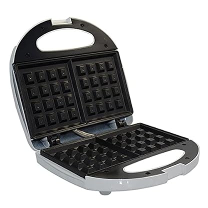 PAHION Electric Waffle Machine Belgische Waffelmacher 2-Flaffen-Waffel-Eisen Doppelseitige Gleichmäßige Heizung Für Flauschige Goldene Waffeln, Paninis, Hash-Browns 750W – Bild 8