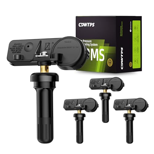 CDWTPS TPMS Sensor for Ford F150 4-Pack 315MHZ Tire Pressure Monitor System for or Ford F150 F250 F350 F450 F550 Escape Fusion Lincoln MKX MKC Mercury Replaces# 9L3Z1A189A DE8T1A180AA DR3Z1A189A.