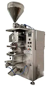 ZEGEL AURO Automatic Ginger Garlic Paste Packing Machine/Pickels Packing Machine/Paste Packing Machine/Chatni Packing Machine Upto-200gms