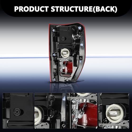 Image of Aosky LED Tail Light Assembly Compatible with 2019-2023 Ford Ranger Rear Taillight Brake Signal Lamp Left Side