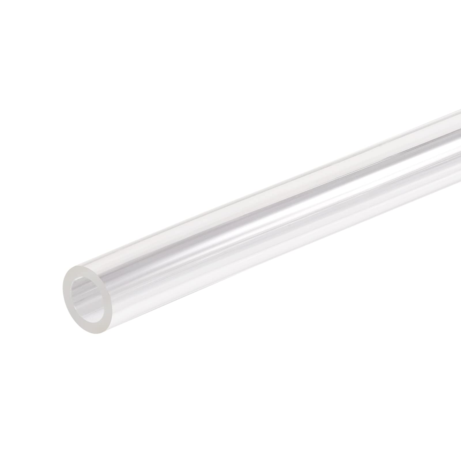 DMiotech 12mm ID 16mm OD Clear PVC Tube Flexible Transparent Hose Vinyl Tubing for Garden Water Tube,Air Tube Oil Tube,3 Meter Length