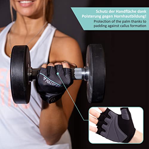 PULLUP & DIP Gym Gloves, Fitness Gloves with Palm Padding for Men and Women, Breathable Sports Gloves for Weight… - Image 4