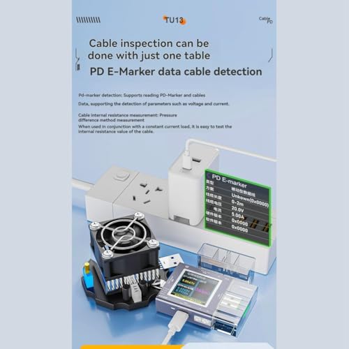 Testeur USB courant tension écran numérique multimètre de charge Type-C PD3.0 - 5