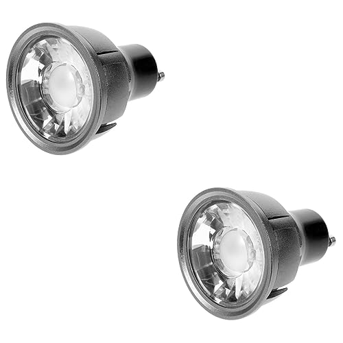 OSALADI 2pcs Aromatherapy Melting Wax Lamp Wax Melt Burner Bulb Candle Burner Bulb Wax Light Bulb Candle Warmer Lamp Bulb Wax Melt Bulbs Led Gu10 Bulbs Aluminum Scented Wax Heater