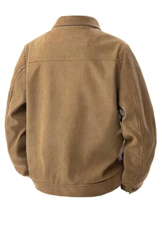 Corduroy Men‘s Blazer Casual Stand Lapel Single Breasted Jacket Wedding Prom Party Set2