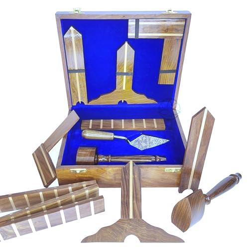 When are masons presented with a trowel