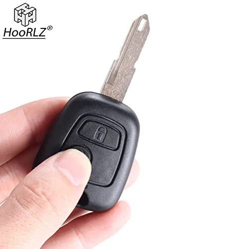 HooRLZ Peugeot Key Case Replacement - 2 Button Peugeot 106/206 Key Fob, Compatible With 106/107/206/207/306/307/406/407 Cars - Image 2