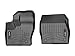 WeatherTech Custom Fit FloorLiners for Ford Transit Connect - 1st Row (445991V), Black