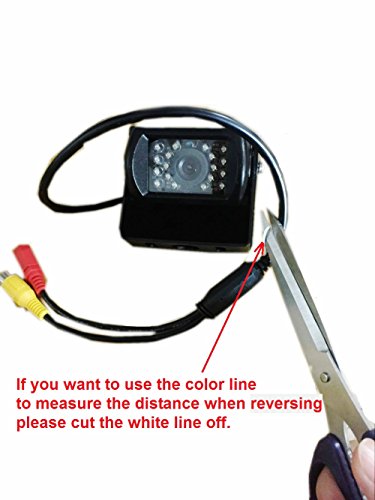 BW Rear View Backup Reversing HD Camera for Car Truck Lorry Pickup Bus Vehicle Caravans- Waterproof, Night Vision DC 12V - 24V - Image 3