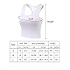 6-Pieces-Basic-Crop-Tank-Tops-Sleeveless-Racerback-Crop-Sport-Top-for-Women 6 Pieces Basic Sleeveless Racerback Sports Crop Tank Tops for Women Girls Daily Wearing (Black, White, Dark Grey, Navy, Grey, Olive, L)