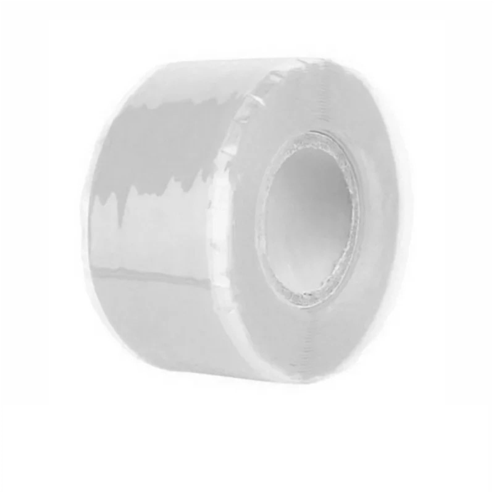 Nastro isolante autofondente in gomma siliconica | Multicolor 12 rotoli 2,5 cm x 300 cm x 0,5 mm Riparazione: tubi flessibili, tubi, cavi, radiatori(White)