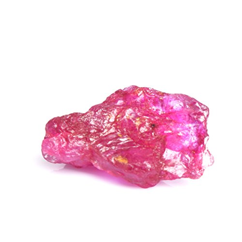 Gemhub Egl Certified Rojo rubí 18.00 CT. Una Piedra de rubíes Rojos ásperos sin procesar Naturales del Grado para Reiki Cabbing DP-238