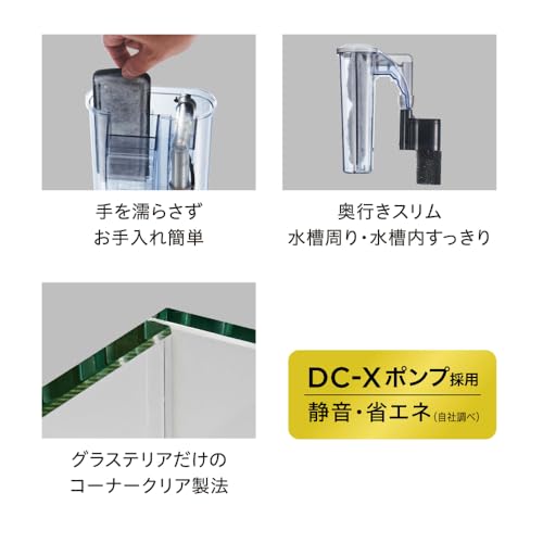 GEX グラステリアFL200 スリムフィルターセット の商品画像 4