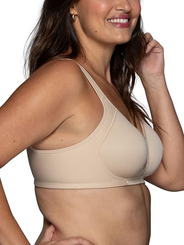 Vanity Fair Women's Medium Impact Sports Bras for Women, Breathable, Moisture Wicking, Padded Cups up to DDD2