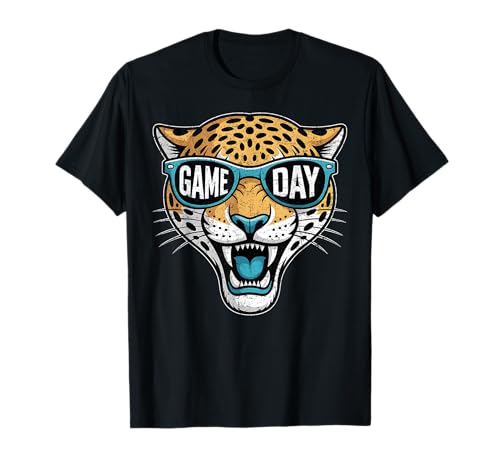 Retro Game Day Jaguar T-Shirt
