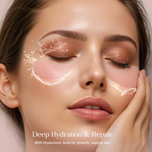Image of SeoulSkin Snail Mucin Under Eye Serum Patches (32 Pcs) - Korean Eye Patches for Dark Circles, Puffy Eyes, Hydrates & Repairs with Niacinamide & Hyaluronic Acid - Paraben-Free, Sulphate-Free, Cruelty-Free