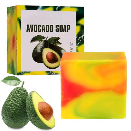 2pcs Yamusa Avocado Soap for Skin Tag, Yamusa Handmade Avocado Soap Bar