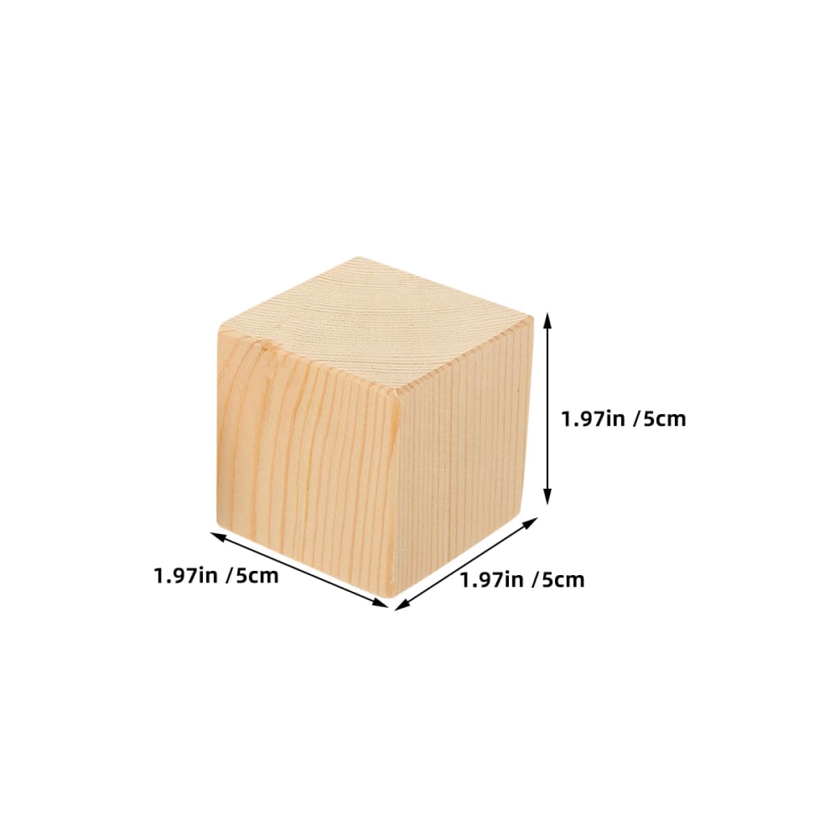 Uonlytech 4pcs Wooden Furniture Risers Table Leg Lifters Sturdy Pads for Sofa Bed Chair Desk Easy Install Height Lift for Heavy Furniture