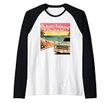 Photo Gallery tybee island retro beach vacanze souvenir georgia surf maglia con maniche raglan Photo Gallery tybee island retro beach vacanze souvenir georgia surf maglia con maniche raglan