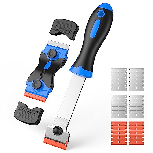 Amazon: Razor Blade Scraper, 2Pcs Razor Scraper Set with 30Pcs Razor ...