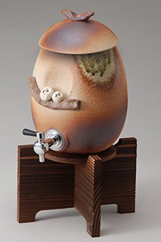 信楽焼 ペアふくろう焼酎サーバー