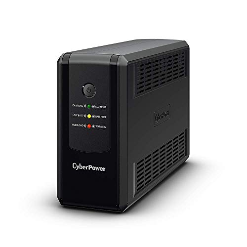 CyberPower UT650EIG UT Series, 650Va/360w, 4 IEC Outlets, AVR, Mini-Tower, Generator Compatible UPS...