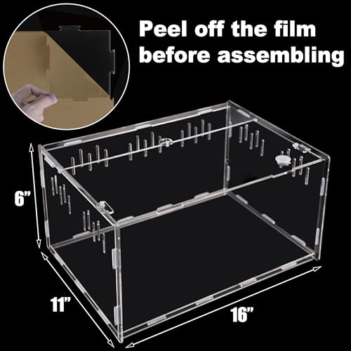 Winemana Reptile Terrarium, Tarantula Enclosure thumb #1