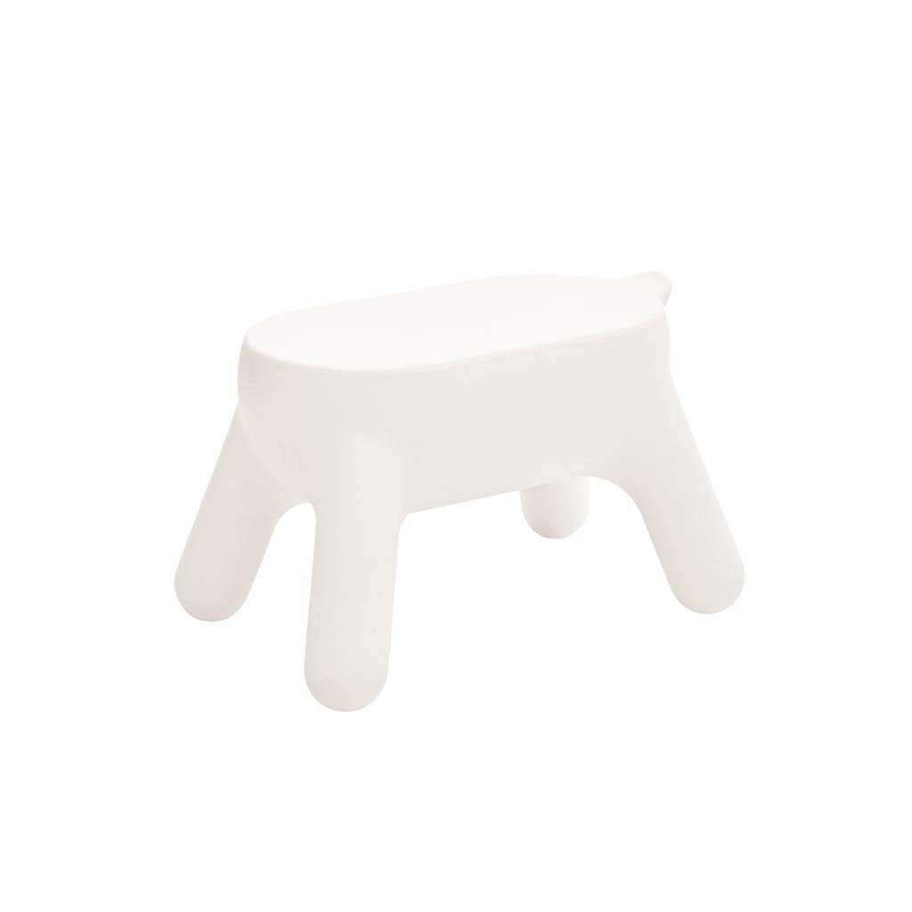 QiansejiyijiajudengziStool Portable PE Plastic Step Stool Counter Home Bar Decor 38.4×25.8×25CM (Color : C, Size : 38.4×25.8×25CM)