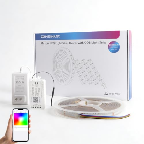 Tira LED inteligente BENEXMART COB WiFi RGB 10 m miniatura 1