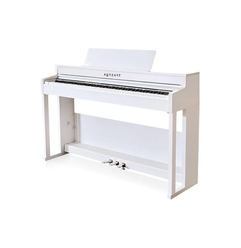 AZ-100PRO, 88 Key Digital Piano Fully Weighted Progressive Hammer Action | Free Piano Bench and Headphones - White-image-10