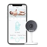 Sense-U Baby Monitor with 2 Cameras, Video Baby Monitor with 1080P HD WiFi Camera and Background...