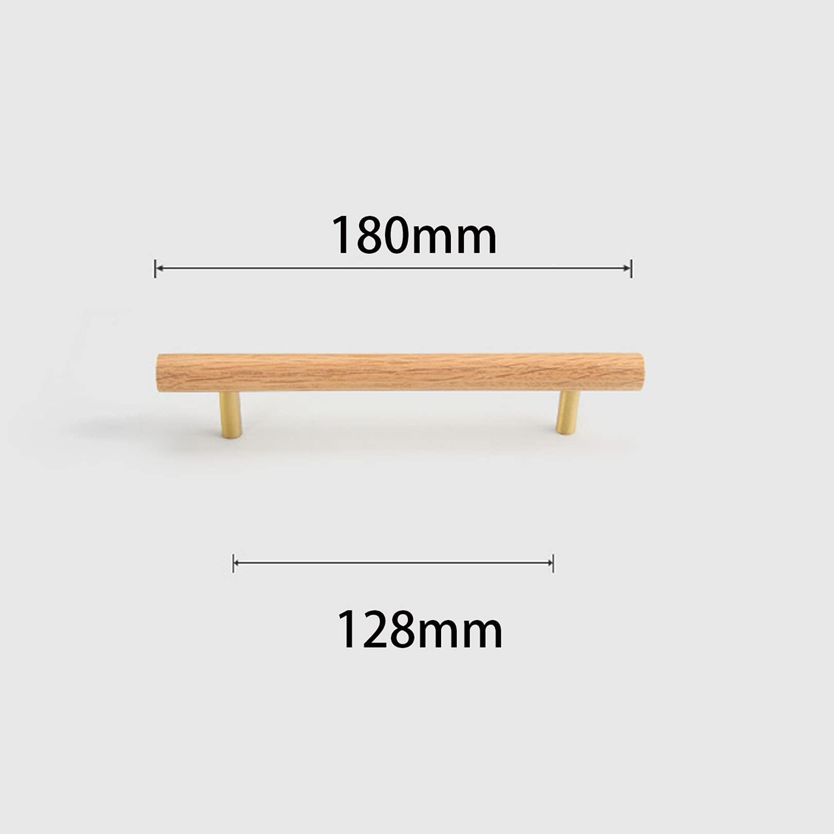 Stück moderne,massive,bogenförmige Holzgriffe für Schranktüren,Möbel,Schubladen,Kleiderschränke und Küchen.