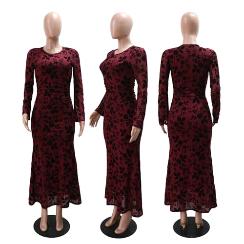 Image of Women Sleeveless Off Shoulder Split Evening Cocktail Long Dress