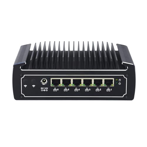 Mini PC PFSense Untangle Mikrotik avec Emplacement SIM et 6 LAN Gigabit