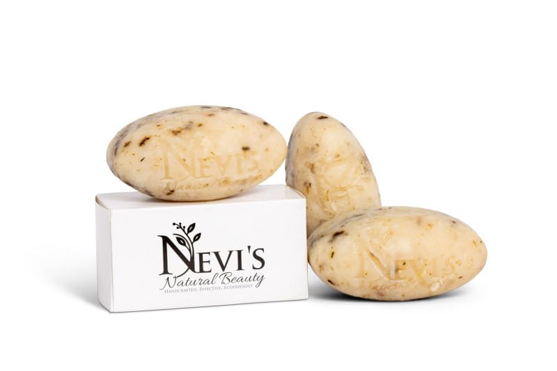 Nevi's Natural Beauty LAVENDER KISS GLYCERIN CLEANSING BAR