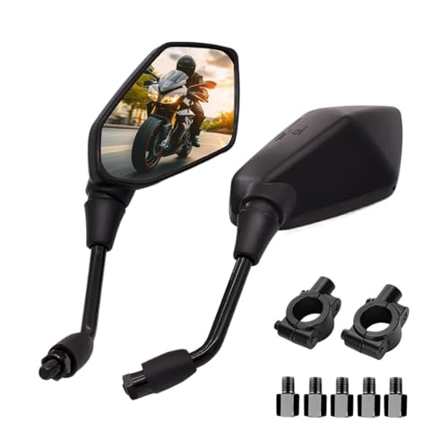 Espejo motocicleta para ampliar su visión y solucionar la falta de visibilidad en carretera