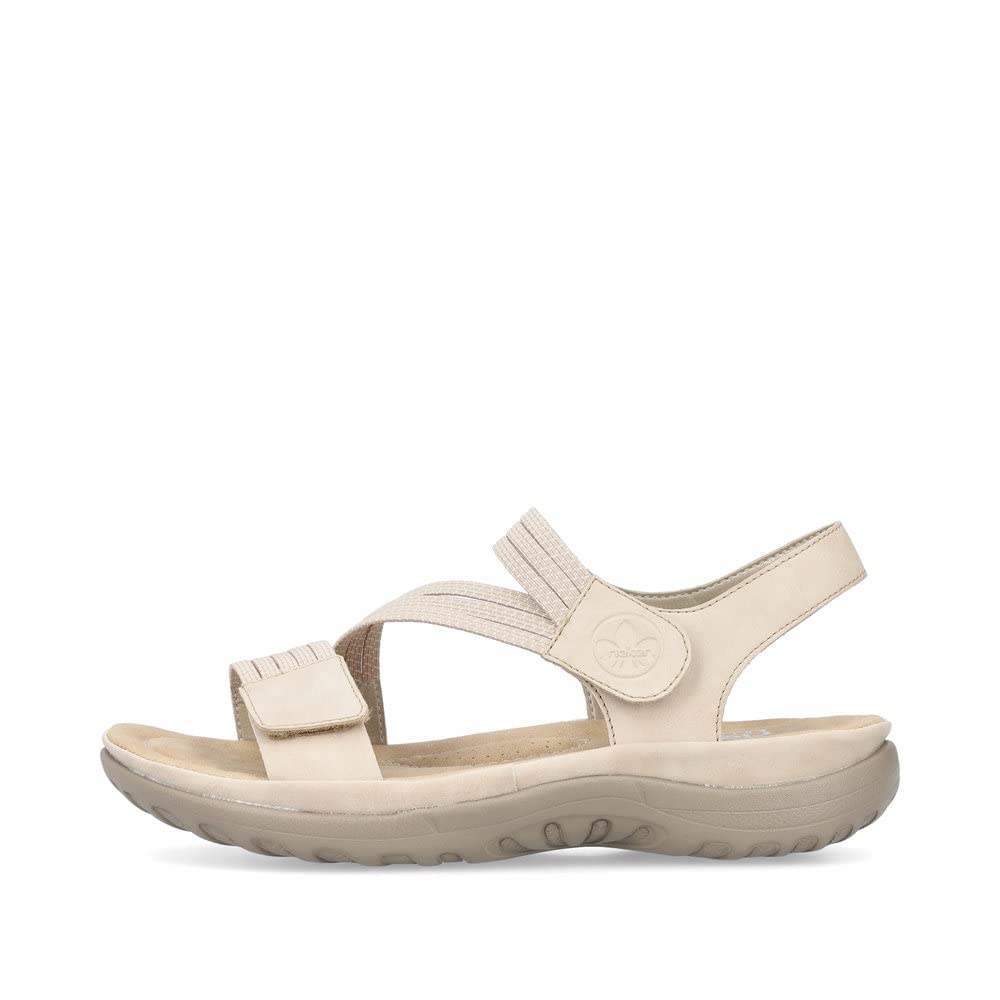 Rieker Femme Sandales 64870, Dame Sandales Fines