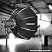 NEEWER 26''/65cm Octagonal Softbox Quick Release, with Bowens Mount, Carrying Bag Compatible with Neewer CB60 CB100 CB150 Vision 4 S101-300W/400W and Other Bowens Mount Light -SF-RPBO26