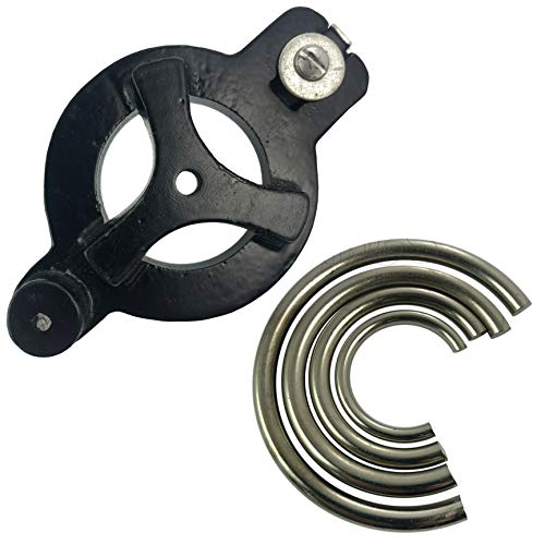 Jewellers Tools 4 Clock Mainspring Clamps & Mainspring Winder Clockmakers Tool Clamp Repair