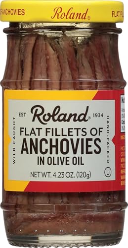 Roland Foods Flat Fillets of Anchovies