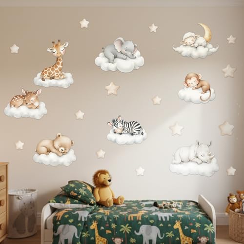 Vinilos Decorativos Motiskyy Safari Animales Dormidos Oro miniatura 4