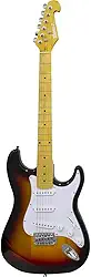 Guitarra Elétrica Vintage Thomaz TEG 400V Sunburst