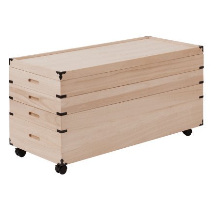 桐 衣装ケース 4段 桐箱 桐ケース 桐衣装箱 4段 キャスター付き 衣装ケース 桐ケース 押入れ収納