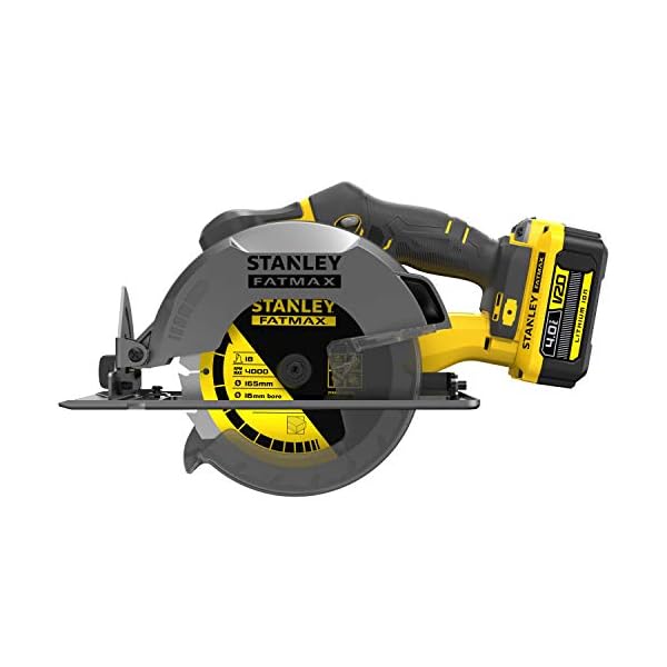 Stanley FatMax 18V Akku-Handkreissäge SFMCS500M2K (4.0 Ah, werkzeuglose Schnitttiefen- und Winkeleinstellung bis 50… – Bild 4