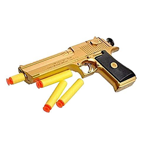 Backyard Blasters New Golden Desert Eagle Toy Foam Dart Gun Toys The for Children