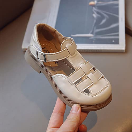 Girl Sandals Ballet Ballerina Mary Jane Beach Sandals Princess Wedding Dress Woven Shoes For Toddler Slippers Girls4