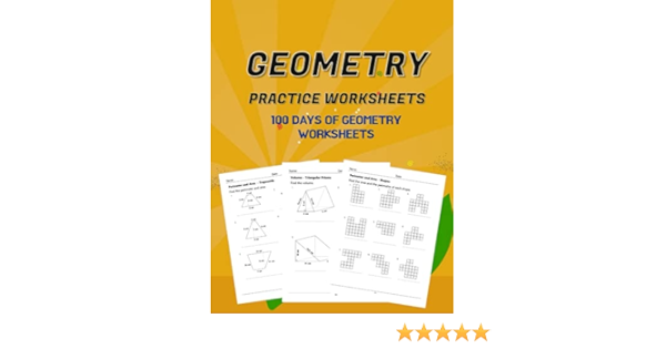 Geometry Practice Worksheets: Area, Perimeter, Volume, & Surface Area, Geometry Workbook, Mastering Essential Math Skills, Entertaining Math, Math ...