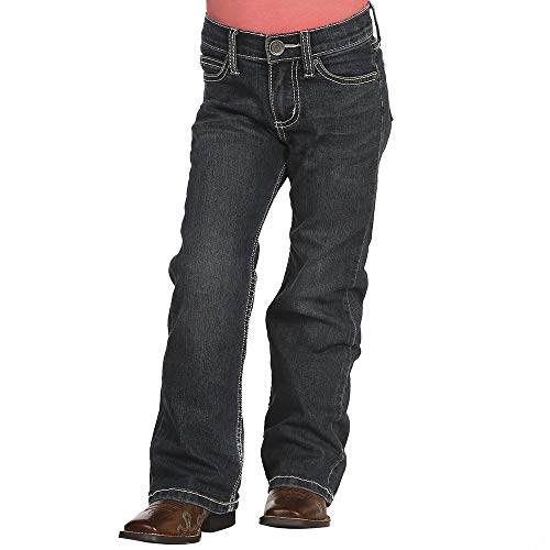 Wrangler Girl's Mae Bootcut Jean Denim 18 Slim3