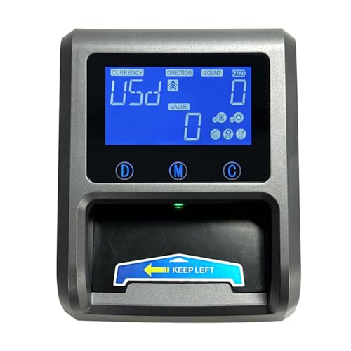 HL-600 Contador de dinero multidivisa y detector de billetes falsos for USD